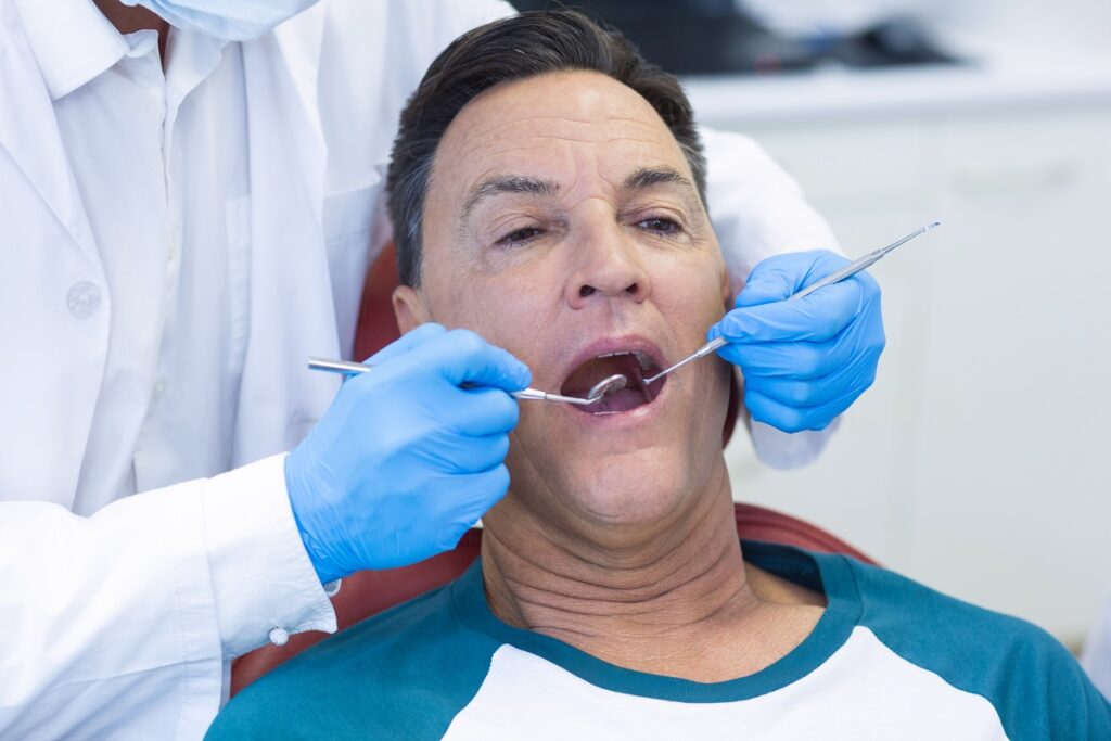 Candidate for dental implants with bone loss